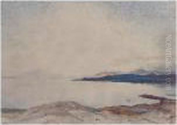 Firth Of Lorne Oil Painting by David Young Cameron