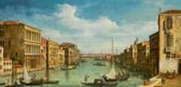 Il Bacino Di San Marco A Venezia Oil Painting by (Giovanni Antonio Canal) Canaletto