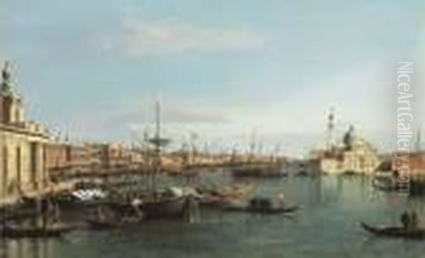 The Bacino Di San Marco Oil Painting by (Giovanni Antonio Canal) Canaletto