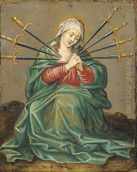 The Seven Sorrows of the Virgin Oil Painting by Hendrik van Balen