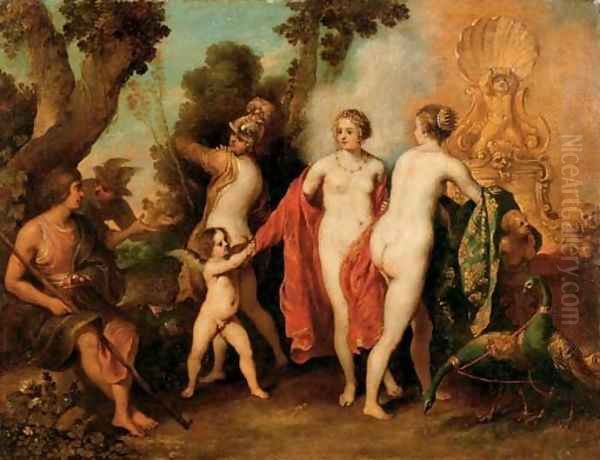 The Judgement of Paris Oil Painting by Hendrik van Balen