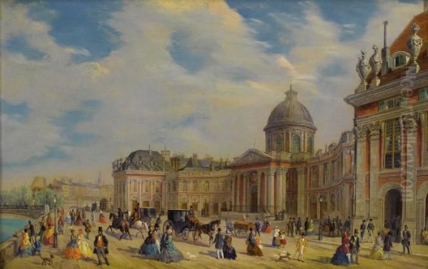 Le Petit Palais Oil Painting by Guiseppe Canella