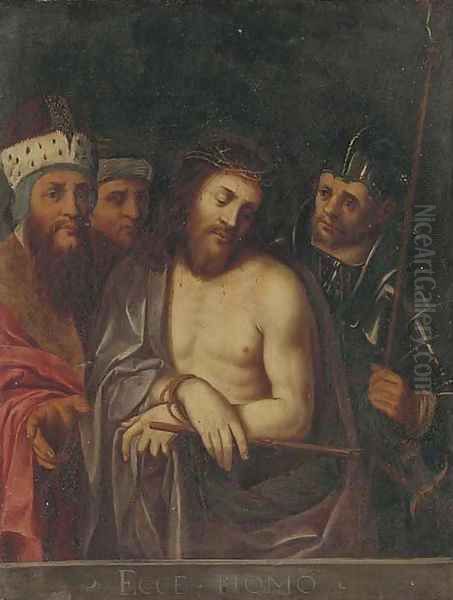 Ecce Homo Oil Painting by Ambrosius Francken II