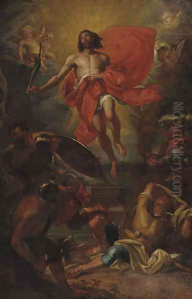 The Resurrection of Christ by Jan Van Cleve III