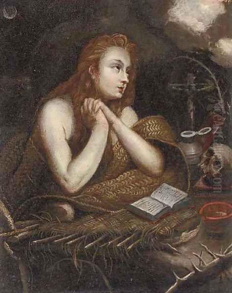 The Penitent Magdalen Oil Painting by Hendrik Van Balen, III