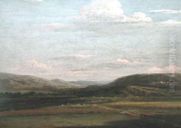 The Vale of Pencerrig Oil Painting by Thomas Jones