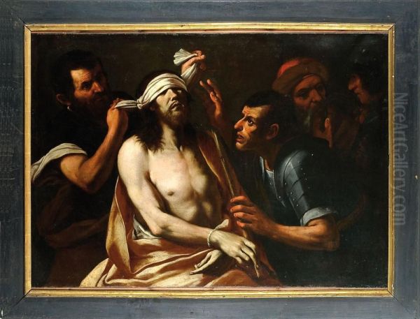 Cristo Deriso Oil Painting by Michelangelo Merisi Da Caravaggio