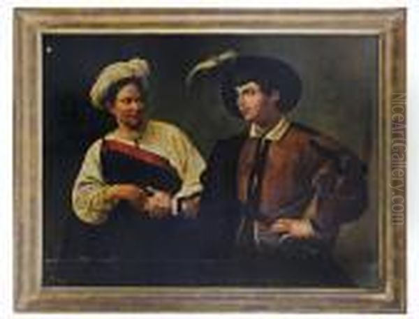 La Buenaventura Oil Painting by Michelangelo Merisi Da Caravaggio