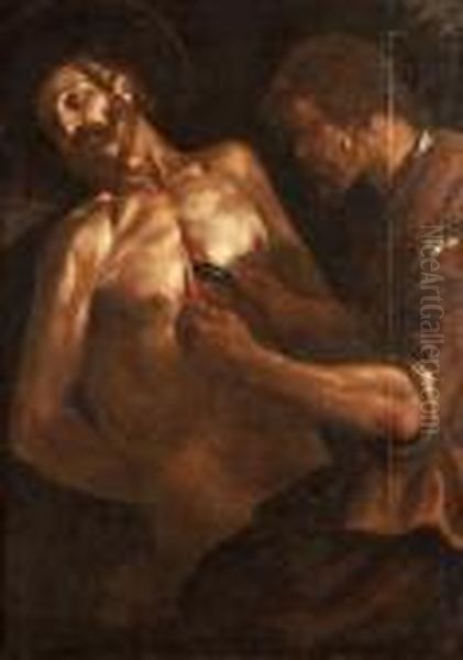 The Martyrdom Of St Bartolomeo Oil Painting by Michelangelo Merisi Da Caravaggio