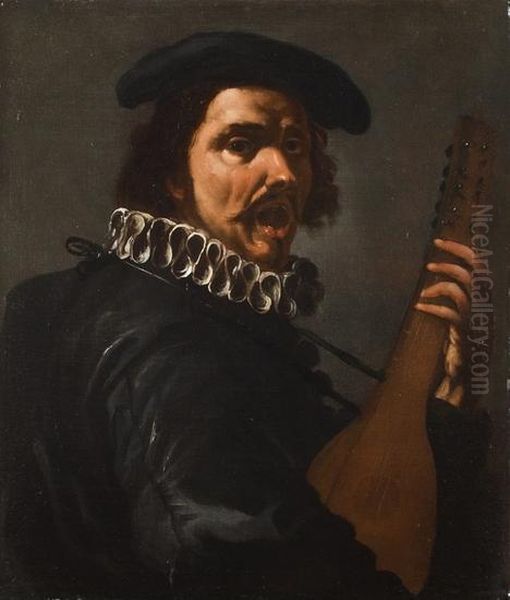 Suonatore Di Liuto Oil Painting by Michelangelo Merisi Da Caravaggio