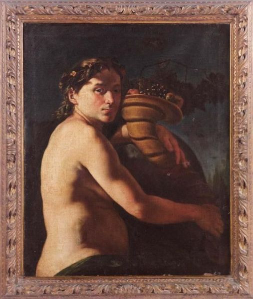 Bacco Oil Painting by Michelangelo Merisi Da Caravaggio