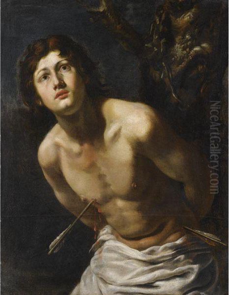 Saint Sebastian Oil Painting by Michelangelo Merisi Da Caravaggio