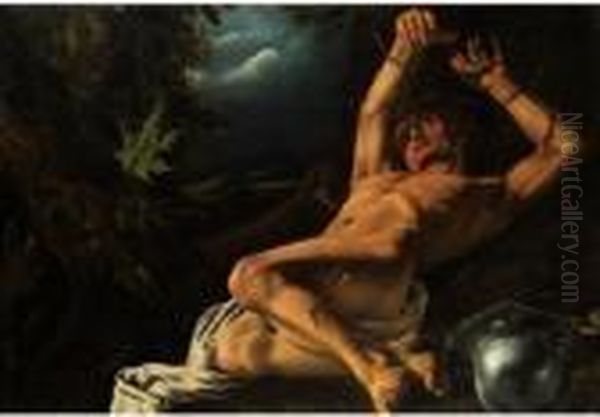 Der Heilige Sebastian Oil Painting by Michelangelo Merisi Da Caravaggio