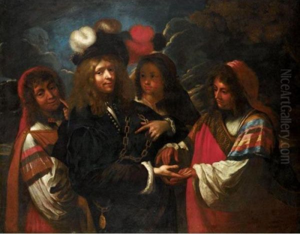 The Fortune Teller Oil Painting by Michelangelo Merisi Da Caravaggio