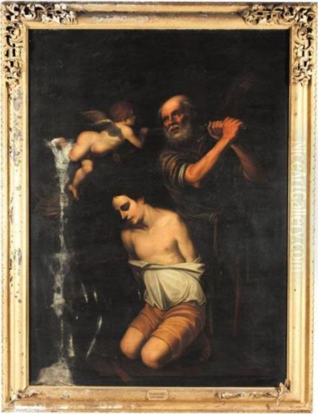 The Sacrifice Of Isaac Oil Painting by Michelangelo Merisi Da Caravaggio