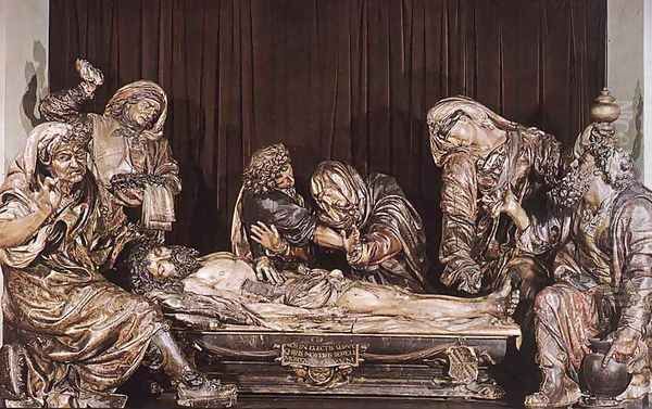 Entombment Oil Painting by Juan De Juni