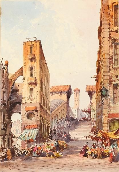 Venice Oil Painting by Gabriele Carelli