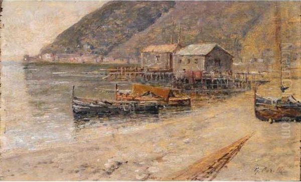 Bagni A Mare Oil Painting by Giuseppe Carelli