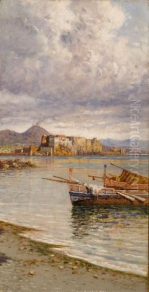 Napoli, Veduta Di Castel Dell