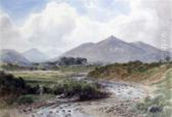 Kilkeel Oil Painting by Joseph Carey Carey