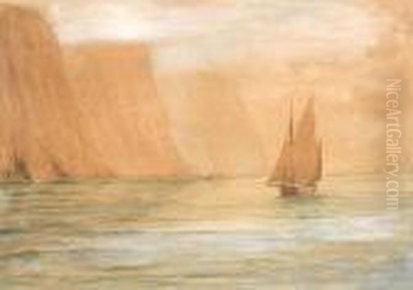 Sailing Oil Painting by Joseph Carey Carey