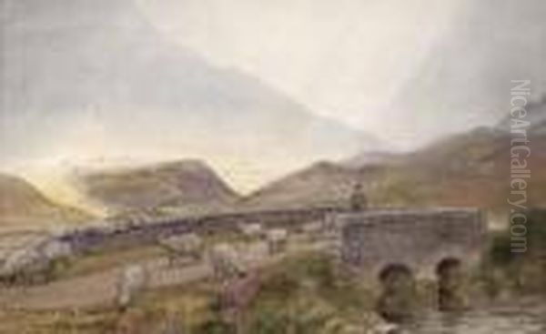 Barnsmore Gap 
Donegal Oil Painting by Joseph Carey Carey