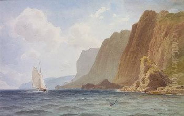 Black Head And The Gobbins Oil Painting by Joseph Carey Carey