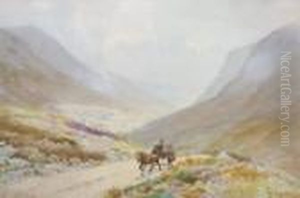 Glengesh, Donegal Oil Painting by Joseph Carey Carey