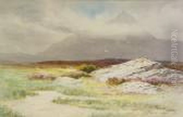 Muckish, Creeslough, Donegal Oil Painting by Joseph Carey Carey