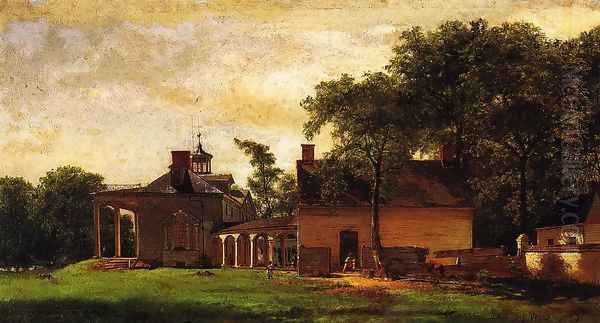 The Old Mount Vernon Oil Painting by Eastman Johnson