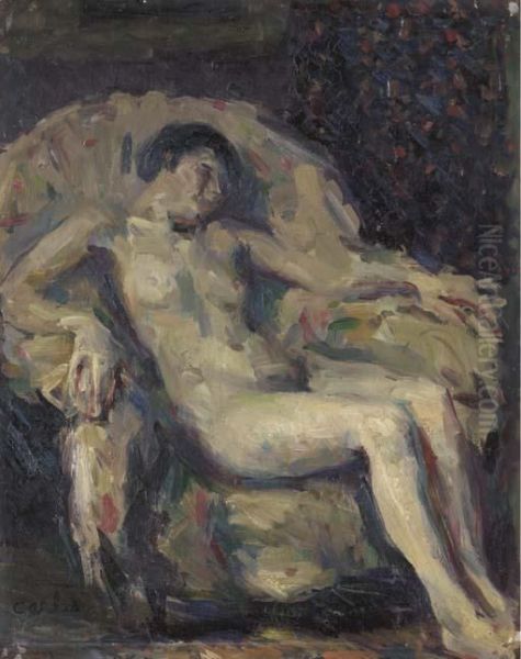 Nude by Arthur Beecher Carles