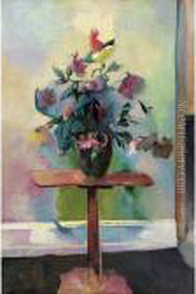 Still Life, Flowers Oil Painting by Arthur Beecher Carles