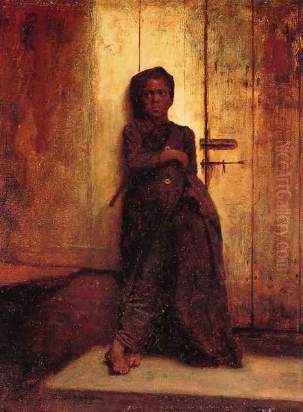 The Young Sweep Oil Painting by Eastman Johnson