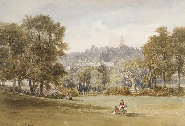 Hampstead Oil Painting by John Wilson Carmichael