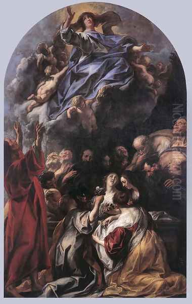 Assumption of the Virgin Oil Painting by Jacob Jordaens