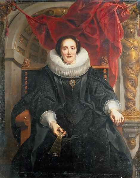 Portrait of Catharina Behagel Oil Painting by Jacob Jordaens