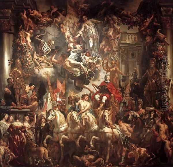 Triumph of Frederik Hendrik Oil Painting by Jacob Jordaens