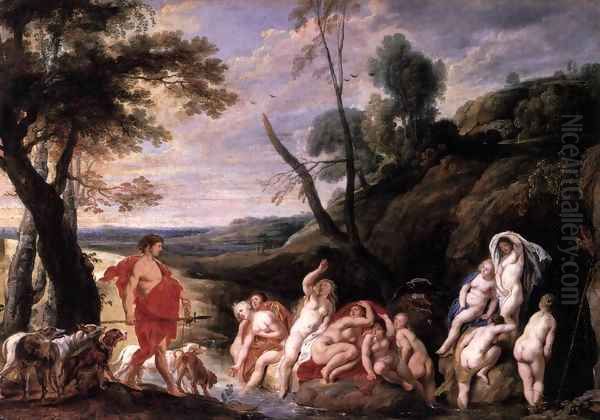 Diana and Actaeon Oil Painting by Jacob Jordaens