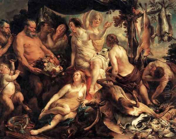 The Rest of Diana Oil Painting by Jacob Jordaens