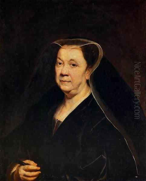 Portrait of a Gentlewoman Oil Painting by Jacob Jordaens