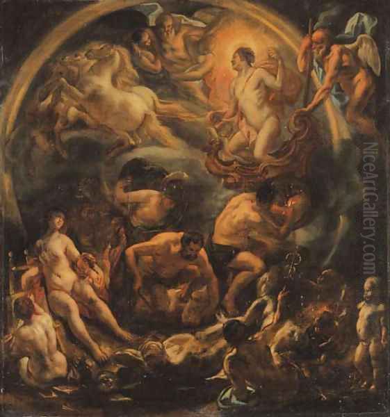 The Triumph of Apollo Oil Painting by Jacob Jordaens