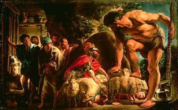 Odysseus Oil Painting by Jacob Jordaens