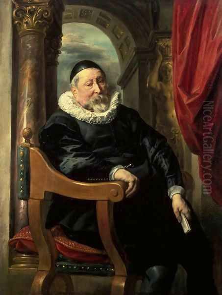 Portrait of an Old Man Oil Painting by Jacob Jordaens