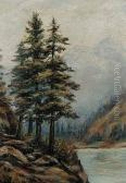 Untitled - Sproat Lake [klitsa Mountain] Oil Painting by Emily M. Carr