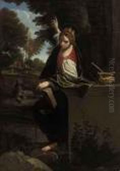 Saint Margaret Oil Painting by Annibale Carracci