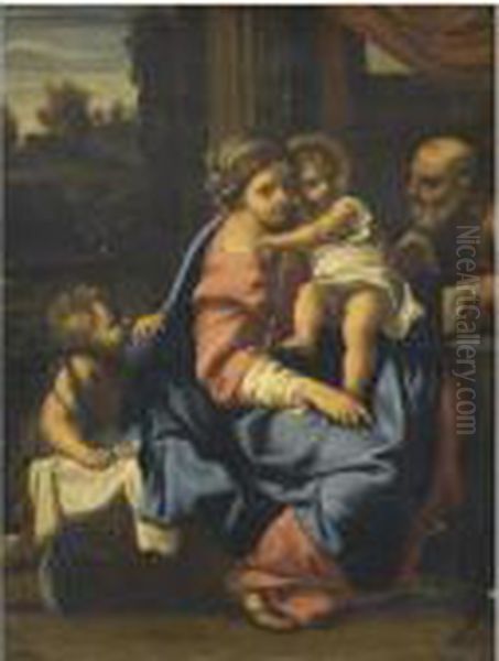 The Montalto Madonna Oil Painting by Annibale Carracci