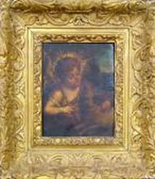 The Infant St John Oil Painting by Annibale Carracci