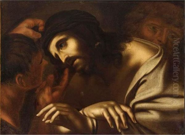 The Mocking Of Christ Oil Painting by Annibale Carracci