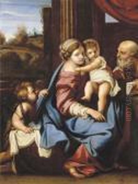 The Montalto Madonna Oil Painting by Annibale Carracci