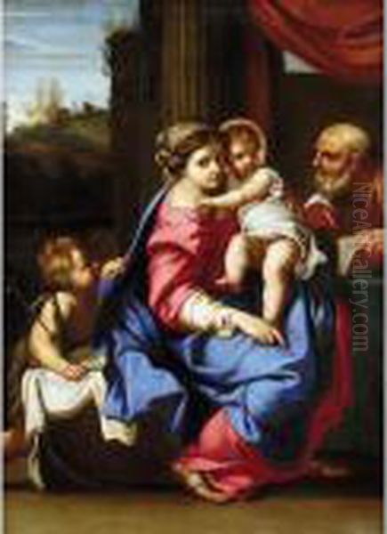 The Montalto Madonna Oil Painting by Annibale Carracci